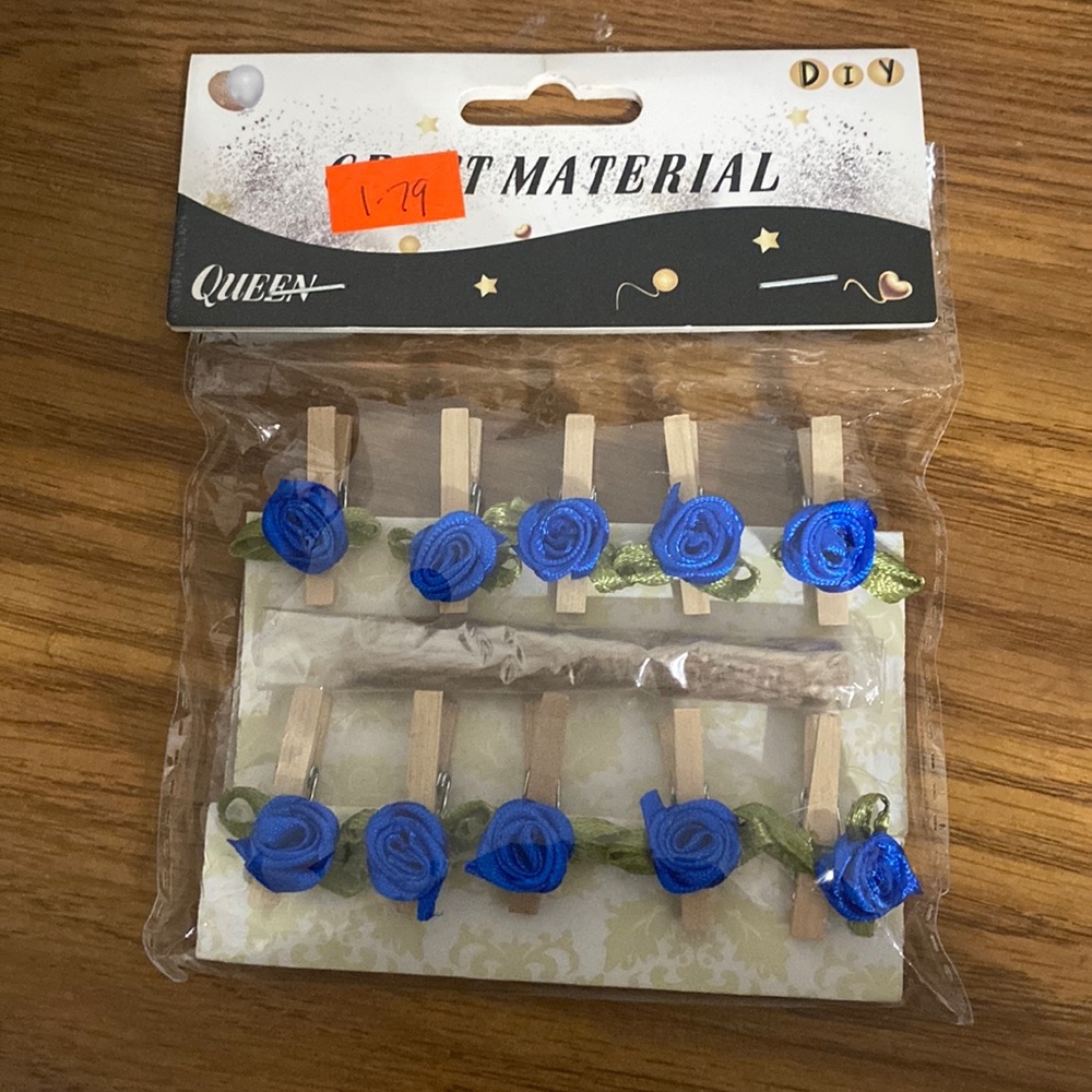 Blue roses clips
